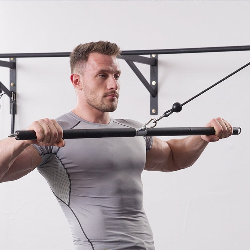 Adjustable Fitness Rope & Bar