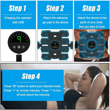 Electric Abdominal Muscle Stimulator